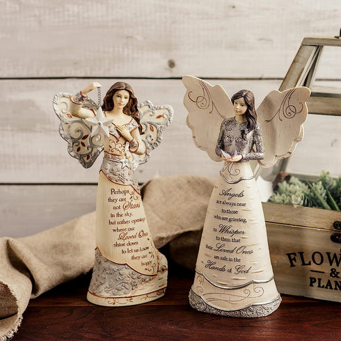 Sympathy Angel Holding Star, Stars in the Sky